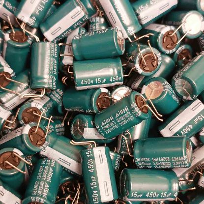 Picture of cd11ges-b4515zdw20tptblfl51nc-15uf-450v-125x20mm-105-capacitor