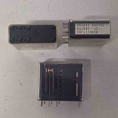 Picture of sgr282-60v-8a-2c-8pin-relay