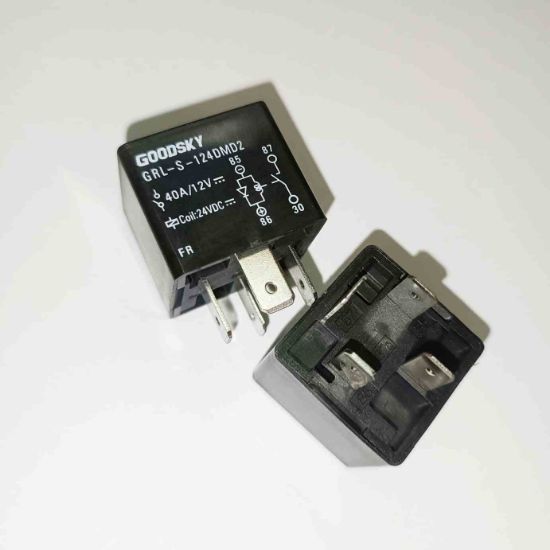Picture of grl-s-124dmd2-24v-40a-4pin-relay