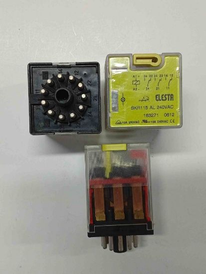 Picture of SKR115AL 240V 10A 3C 11PIN RELAY