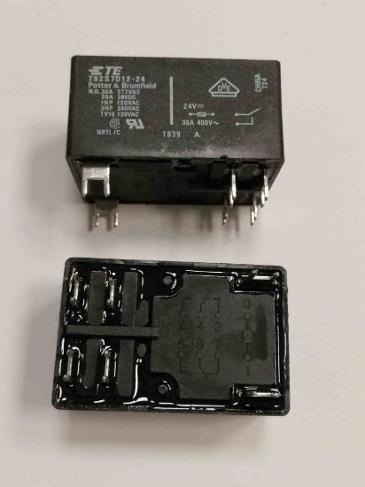 Picture of T92P7D32-24 24V 30A DPST-NO RELAY