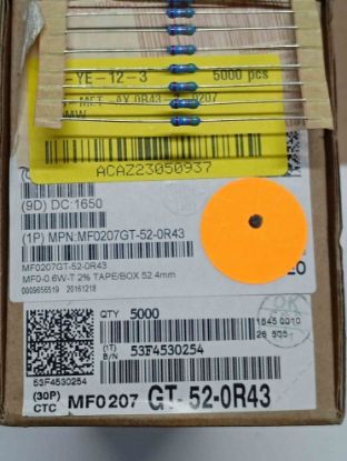 Picture of MF0207GT  0R43-2-0207 600MW 0.43R