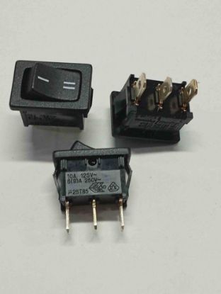 Picture of PRASD1-16F-BBODW SWITCH ROCKER SPDT 16A 125V