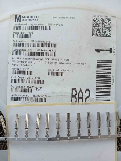 Picture of 571-350925-1  SOCKET