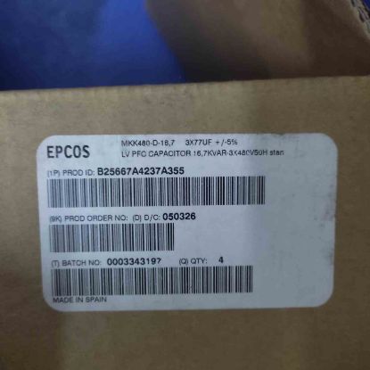 Picture of B25667A4237A355 3x76,9UF 20Kvar CAPACITOR