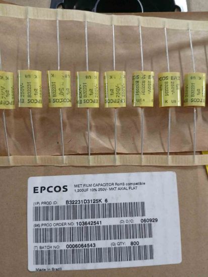 Picture of B32231D3125K006 1.2UF 250V CAPACITOR