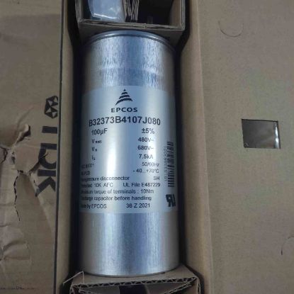 Picture of B32373B4107J80 100MF 480VAC CAPACITOR