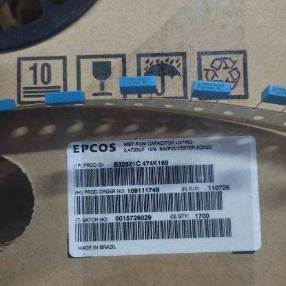 Picture of B32521C474K189   0.47UF 63V CAPACITOR