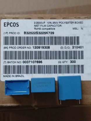 Picture of B32522S3225K729 2.2UF 250V CAPACITOR