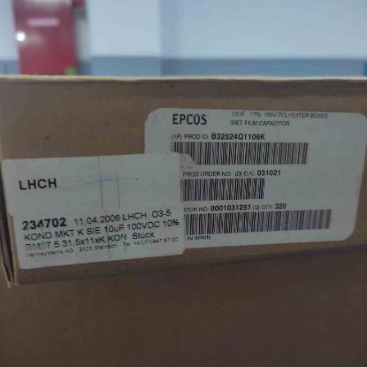 Picture of B32524Q1106K 10UF 100V CAPACITOR