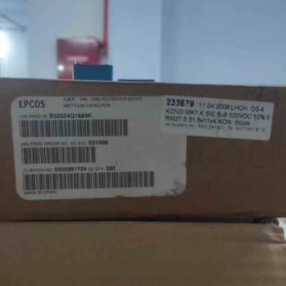 Picture of B32524Q1685K 6.8UF 100V CAPACITOR