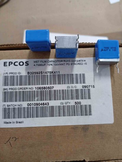 Picture of B32592S1475K411 4.7UF 100V CAPACITOR