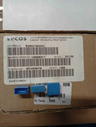 Picture of B32621A5224J  0.22UF 160V CAPACITOR