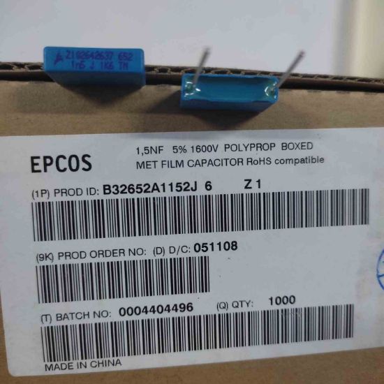 Picture of B32652A1152J6Z1 1.5NF 2000V CAPACITOR