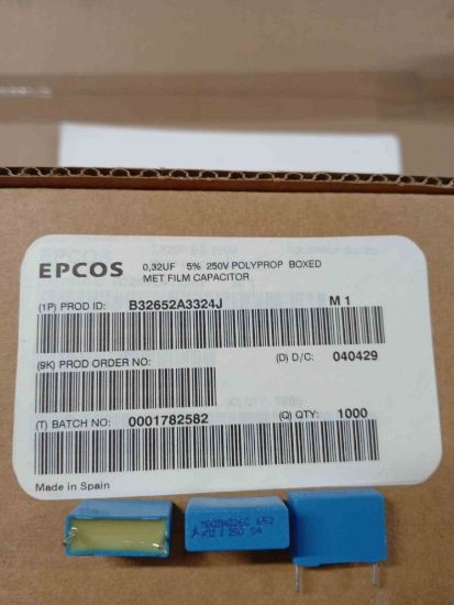 Picture of B32652A3324J 320NF 250V 15mm CAPACITOR