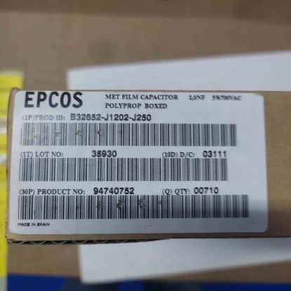 Picture of B32652J1202J250 2000PF 1600V 15mm CAPACITOR