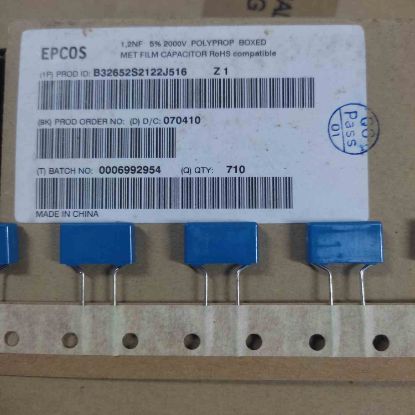 Picture of B32652S2122J516Z1 1200PF 2000V CAPACITOR