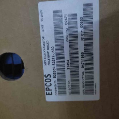 Picture of B32652S2272J530 2700PF 2000V CAPACITOR