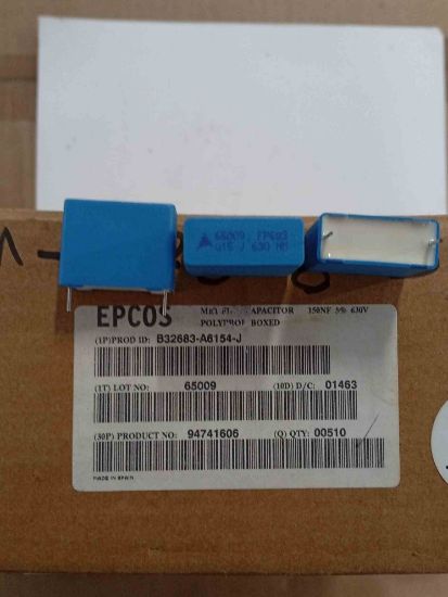 Picture of B32683-A6154-J 0.15UF 630v 15mm CAPACITOR
