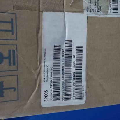 Picture of B33364A3456J050 45uF 370VAC MOTOR RUN CAPS. CAPACITOR