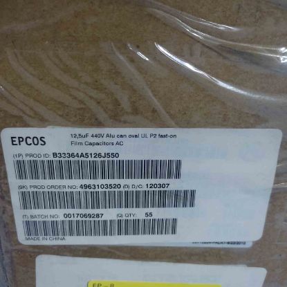 Picture of B33364A5126J550 12uF 440VAC CAPACITOR