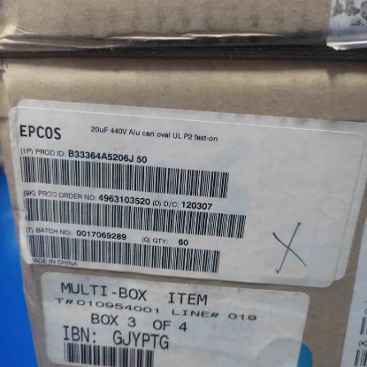 Picture of B33364A5206J050 20MF 440VAC CAPACITOR