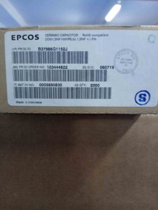 Picture of B379866G1152J 1.5NF 100V CAPACITOR