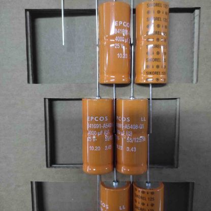 Picture of B41691A5408Q001 4000mf 25V AX. 20X49MM CAPACITOR