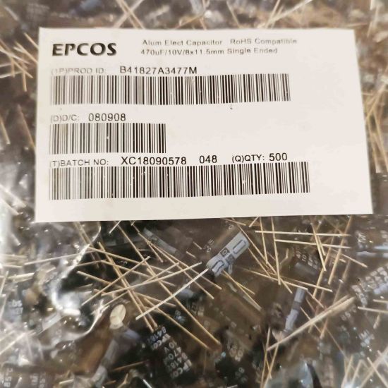 Picture of B41827A3477M 470UF 10V CAPACITOR