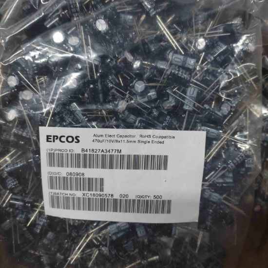 Picture of B41827A3477M 470UF 10V CAPACITOR