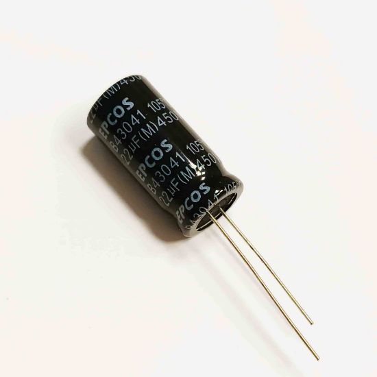 Picture of B43041A5226M 22UF 450V 12.5x25mm CAPACITOR
