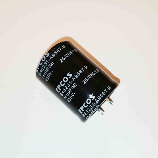 Picture of B43231A9567M 560UF 400V CAPACITOR