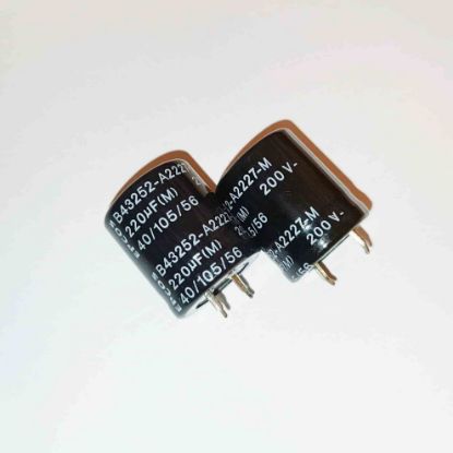 Picture of B43252A2227M 220UF 200V 22x25 105 CAPACITOR