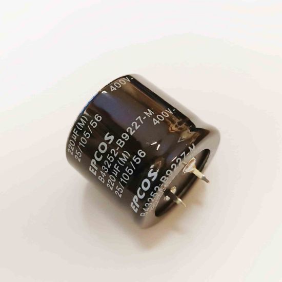 Picture of B43252B9227M 220UF 400V 35x30mm 105 CAPACITOR