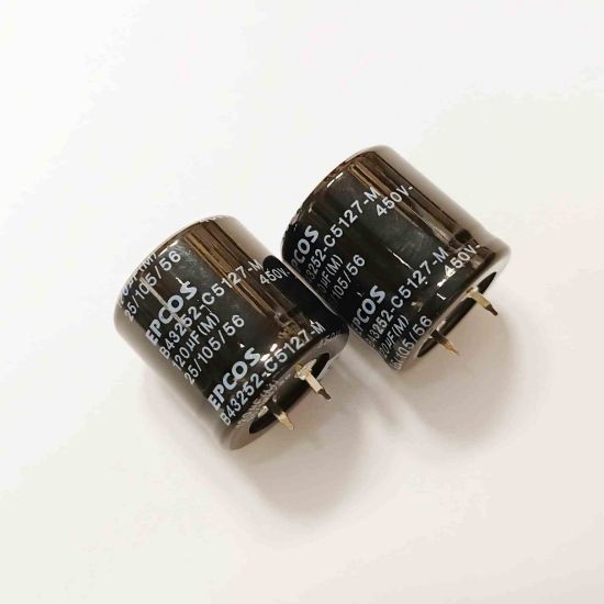 Picture of B43252C5127M 120UF 450V CAPACITOR