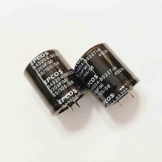 Picture of B43254B5227M 220uF 450V 105 CAPACITOR