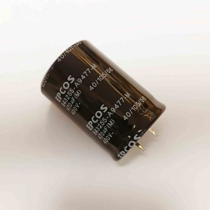 Picture of B43255A9477M 470UF 400V 35x52mm SNAP CAPACITOR