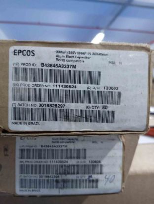 Picture of B43845A3337M 330UF 385V CAPACITOR