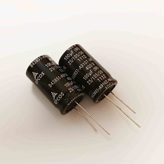 Picture of B43851A9107M 100UF 400V CAPACITOR