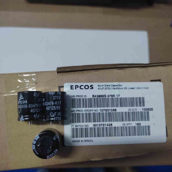 Picture of B43866S476K17 47UF 270V 18x20mm   CAPACITOR