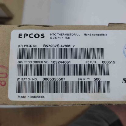 Picture of B57237S479M7 4,7R NTC 15MM 5,1A 