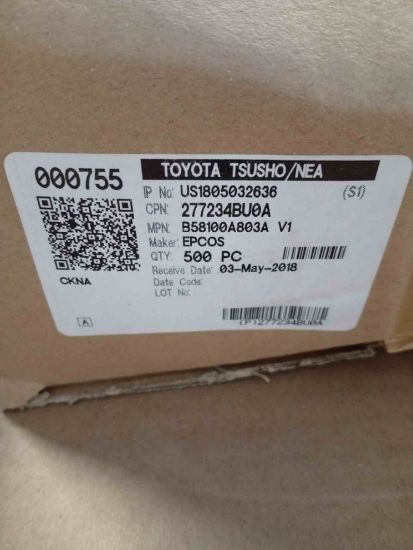 Picture of B58100A803A V1 SENSOR 