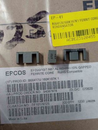 Picture of B66417U160K187K1 FERRIT CORE 