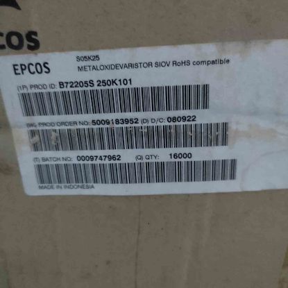 Picture of B72205S250K101 25VAC 5mm