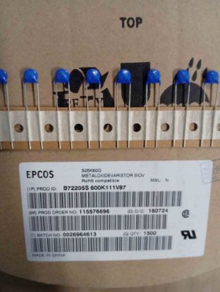 Picture of B72205S600K111V87 25VAC VDR