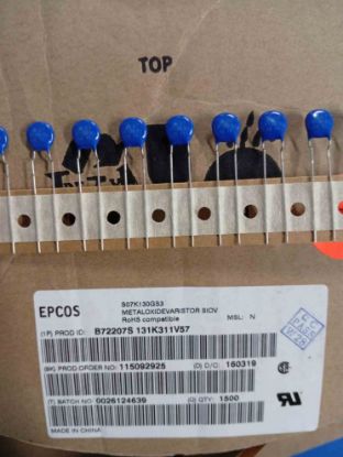 Picture of B72207S131K311V57 130VAC 7mm  VDR