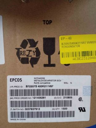 Picture of B72207S400K211V87 VDR