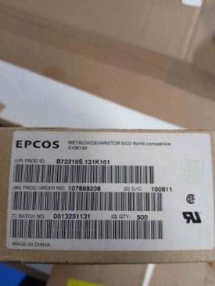 Picture of B72210S131K101 VARISTOR 