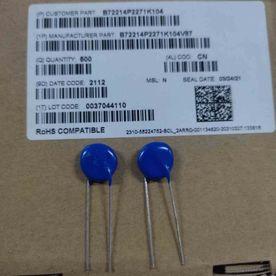Picture of B72214P2271K104V87 VARISTOR 
