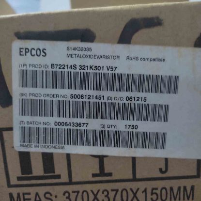 Picture of B72214S321K501V57 VARISTOR 